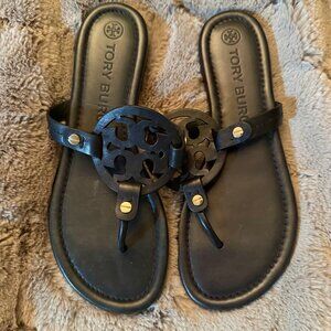 New Tory Burch Miller Sandals Black
